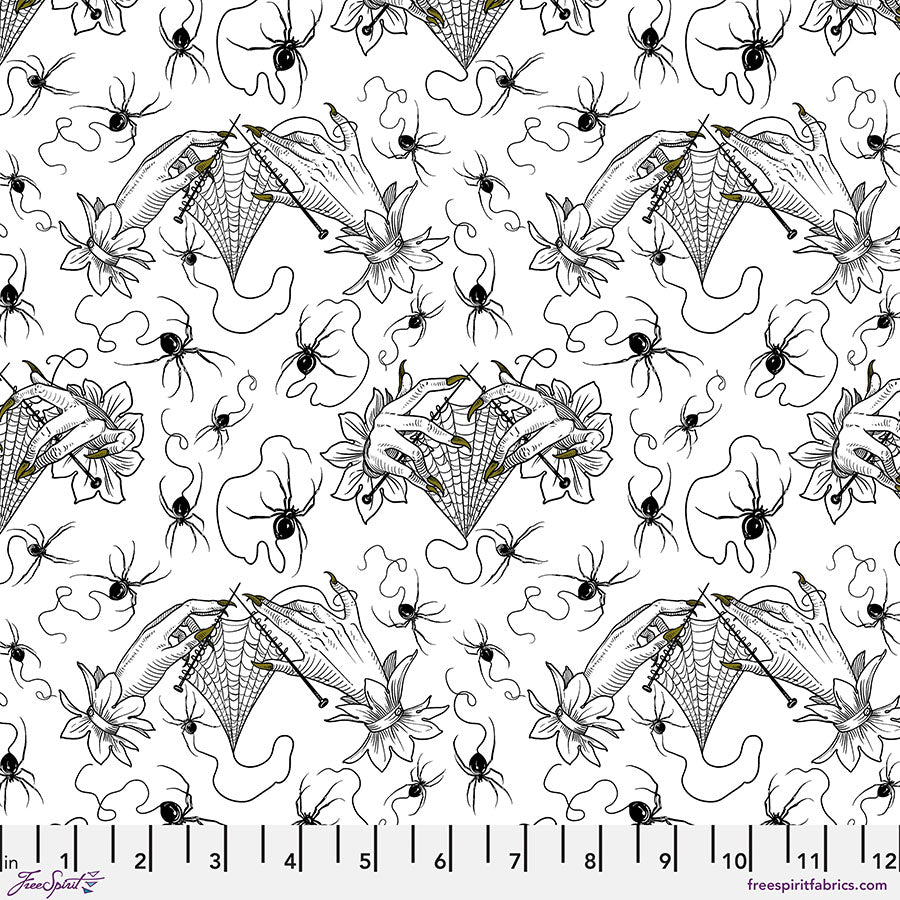 PWRH119.WHITE Cobweb Lace - White|| Costumes & Cobwebs
