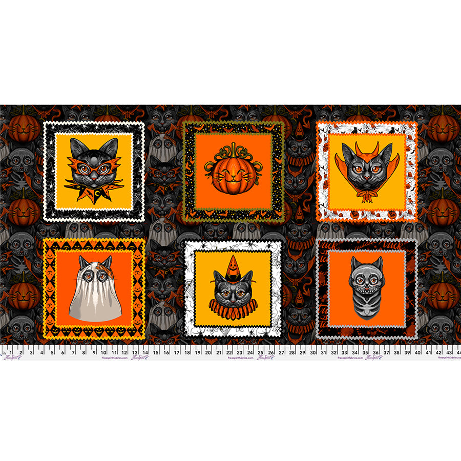 PWRH122.PANEL Cat Costumes - Panel|| Costumes & Cobwebs
