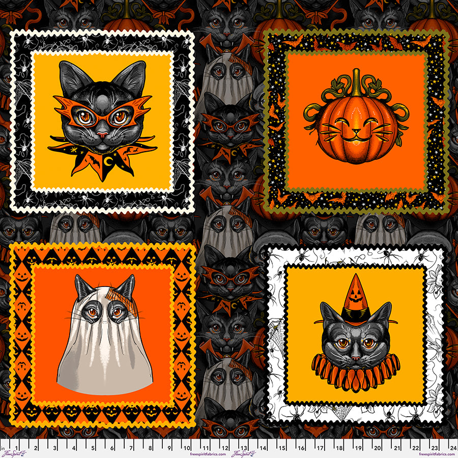 PWRH122.PANEL Cat Costumes - Panel|| Costumes & Cobwebs
