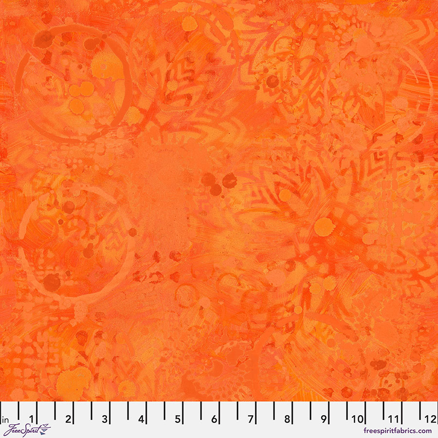 Tonal Graffiti - Orange || Textures