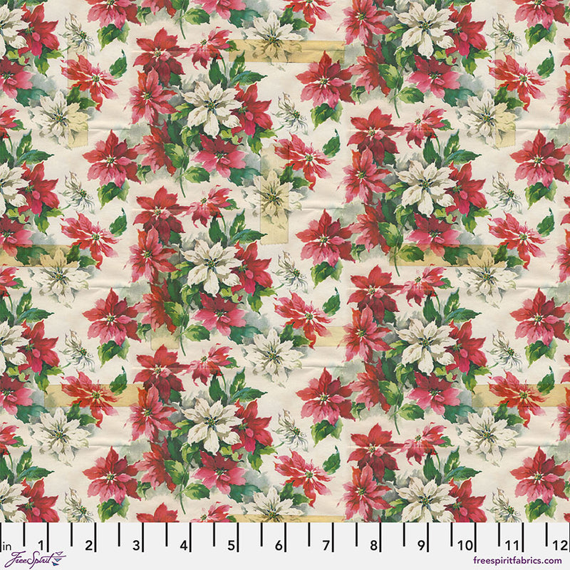 PWTH201.MULTI Poinsettia Print - Multi