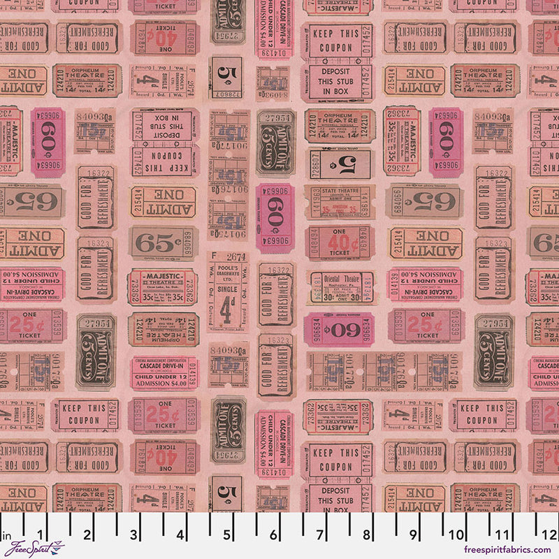 PWTH212.PINK Pink - Tickets || Tim Holtz Palette Pink