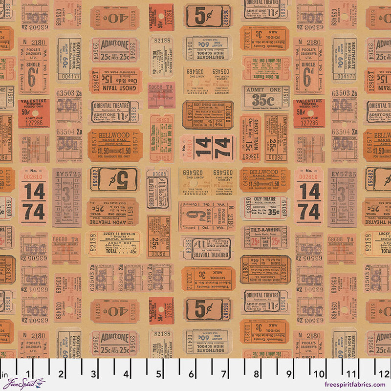 PWTH232.ORANGE Orange - Tickets || Tim Holtz Palette Orange