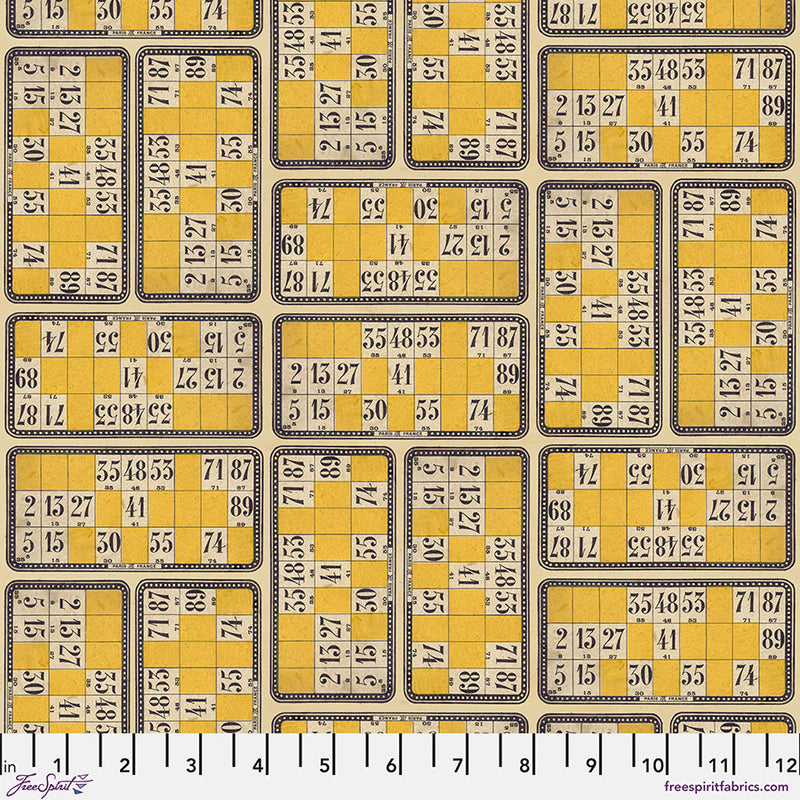 PWTH246.YELLOW Yellow Numbers - Yellow || Tim Holtz Palette Yellow