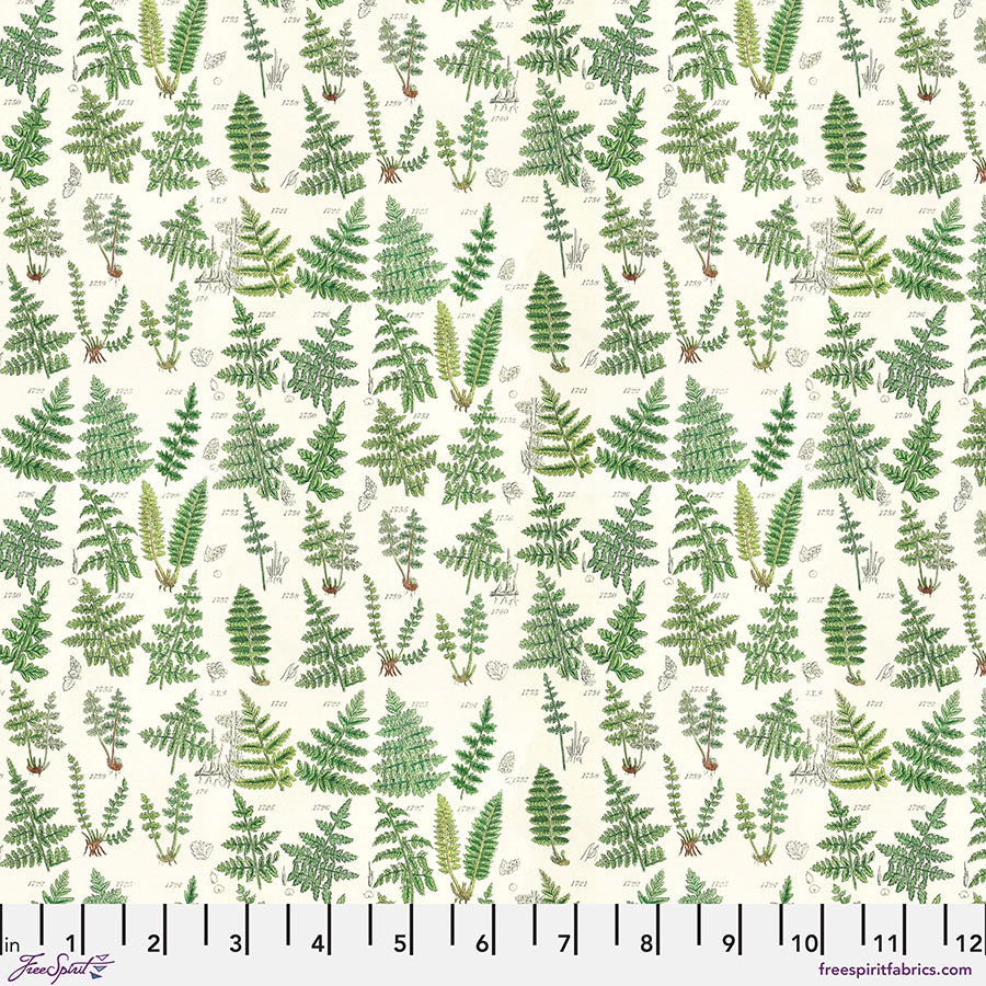 PWTH265.GREEN Green Ferns - Green || Tim Holtz Palette Green