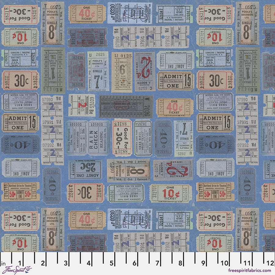 PWTH292.INDIGO Indigo Tickets - Indigo || Tim Holtz Palette Indigo