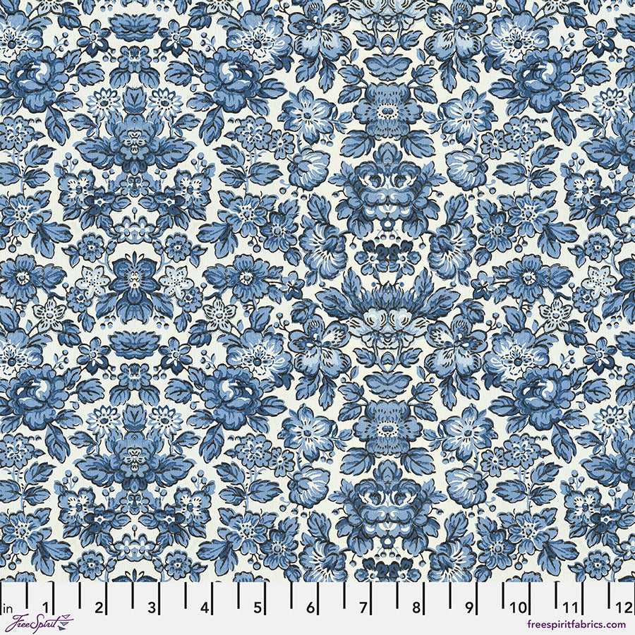 PWTH297.INDIGO Indigo Wallpaper - Indigo || Tim Holtz Palette Indigo