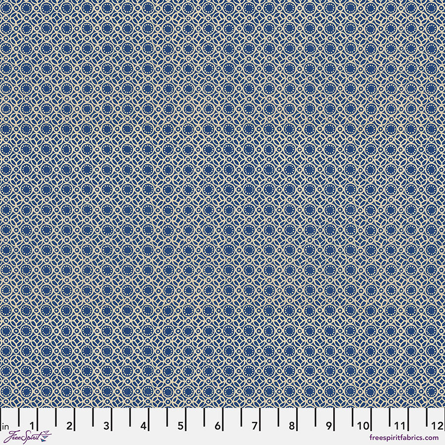 PWTH298.INDIGO Indigo Tiny Print - Indigo || Tim Holtz Palette Indigo