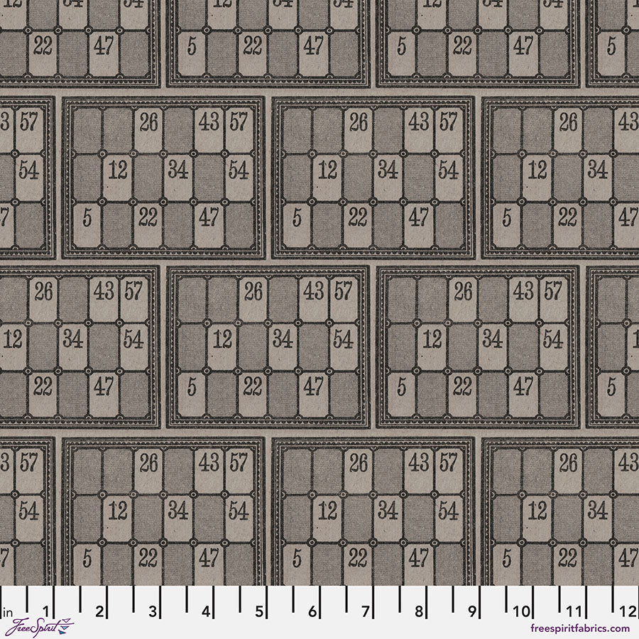 PWTH316.CHARCOAL Charcoal Numbers - Charcoal || Palette Charcoal
