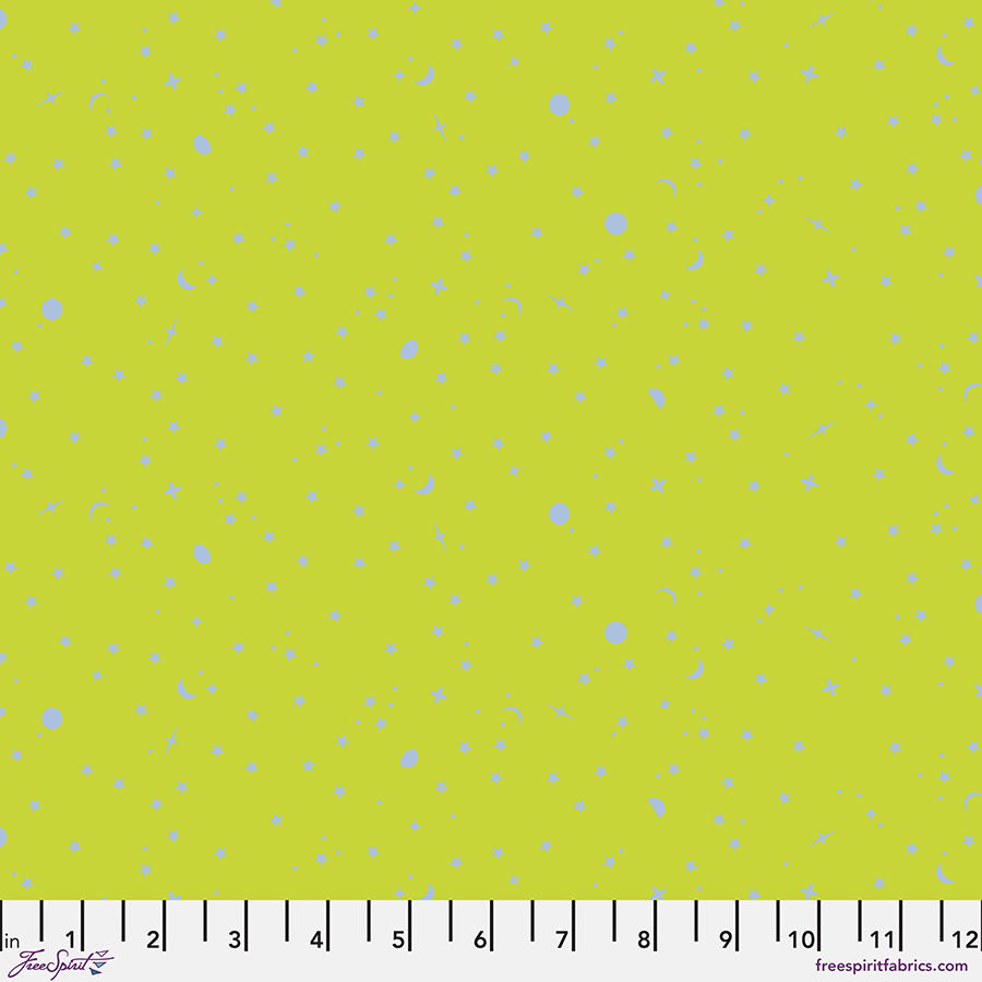 PWTP254.LIGHTNINGBUG Space Sprinkles - Lightning Bug || Tula Pink True Colors