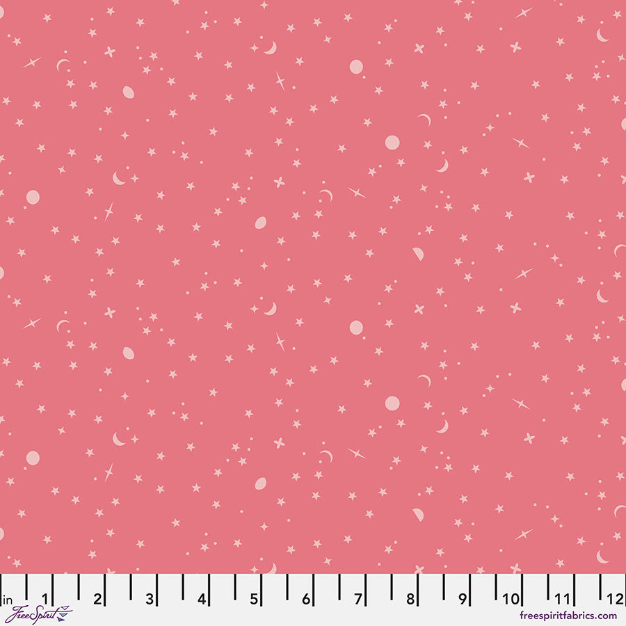 PWTP254.SUNBURN Space Sprinkles - Sunburn || Tula Pink True Colors