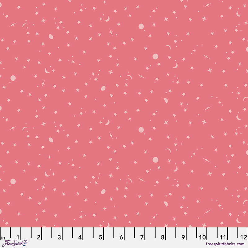 PWTP254.SUNBURN Space Sprinkles - Sunburn || Tula Pink True Colors