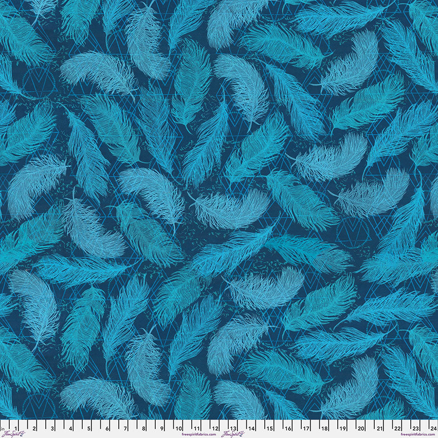 Feathers - Indigo || Findings