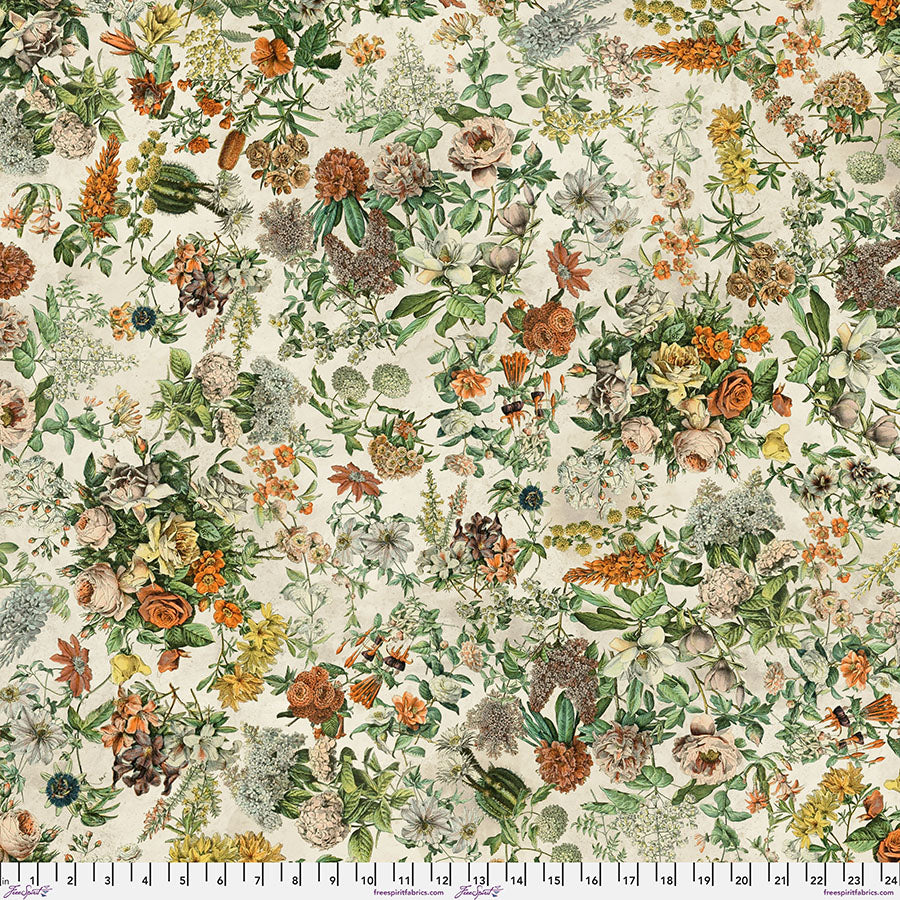 QBTH013.PALETTE Backing Fabric - Botanical - Palette || Tim Holtz Palette