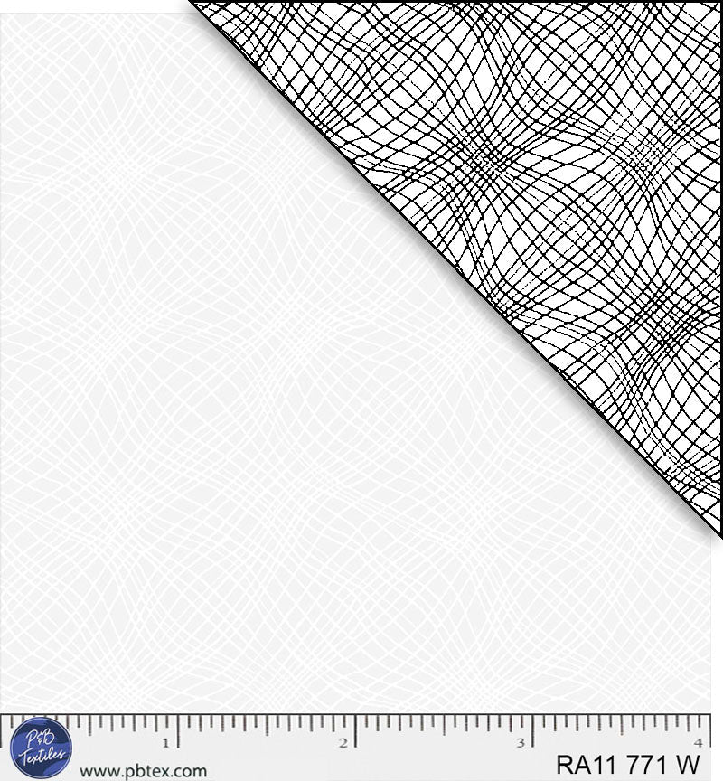RA11 771W Ramblings White on White Curvy Lines