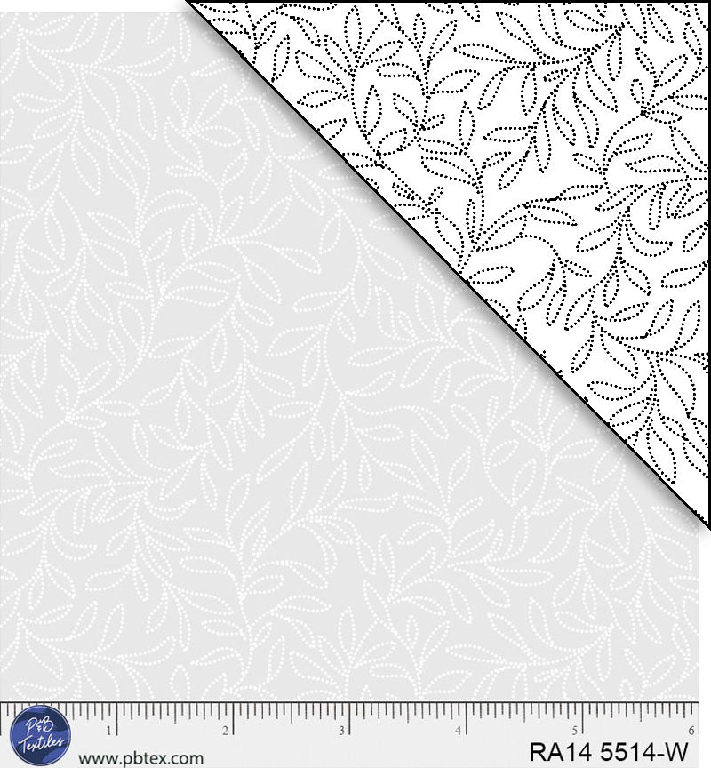 RA14 5514W Ramblings Dotted Foliage