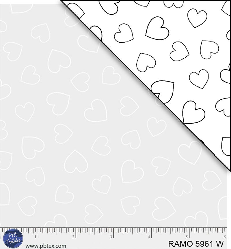 RAMO 5961W Ramblings for Every Occasion Linear Hearts