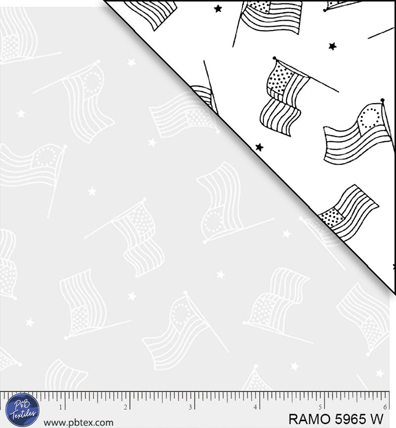 RAMO 5965W Ramblings for Every Occasion America Flag