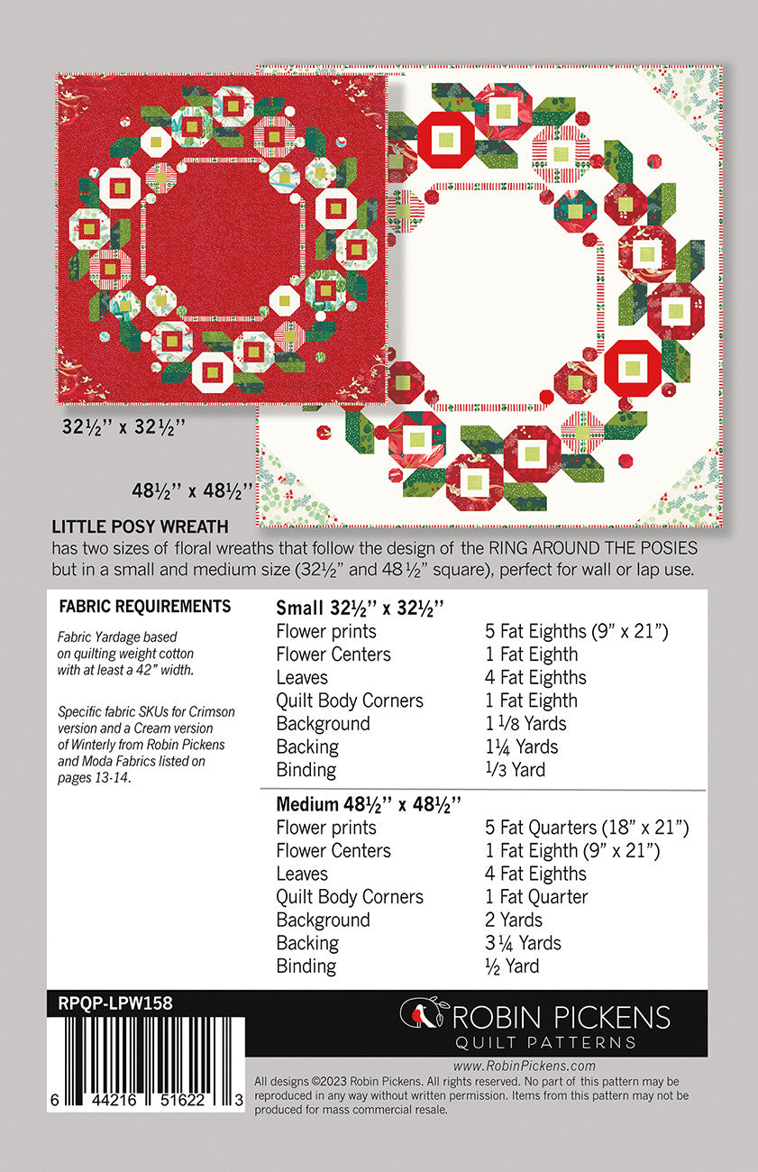 RPQP LPW158 Little Posy Wreath