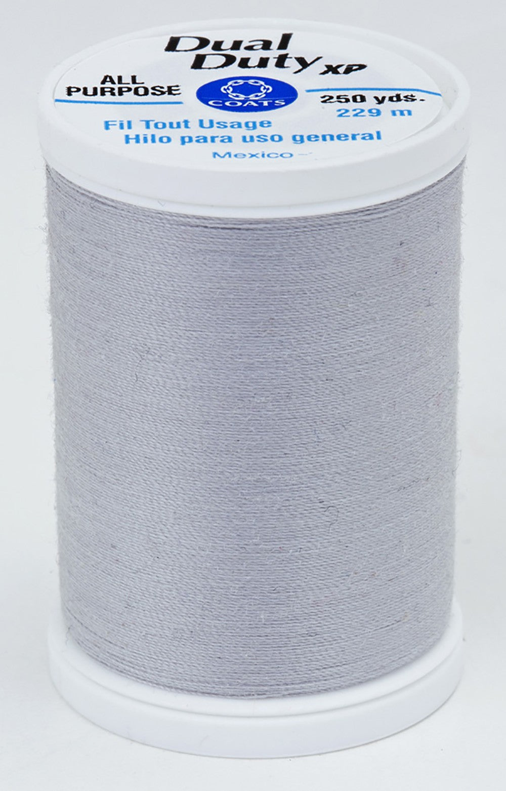 Dual Duty XP Polyester Thread 250yds Dark Silver