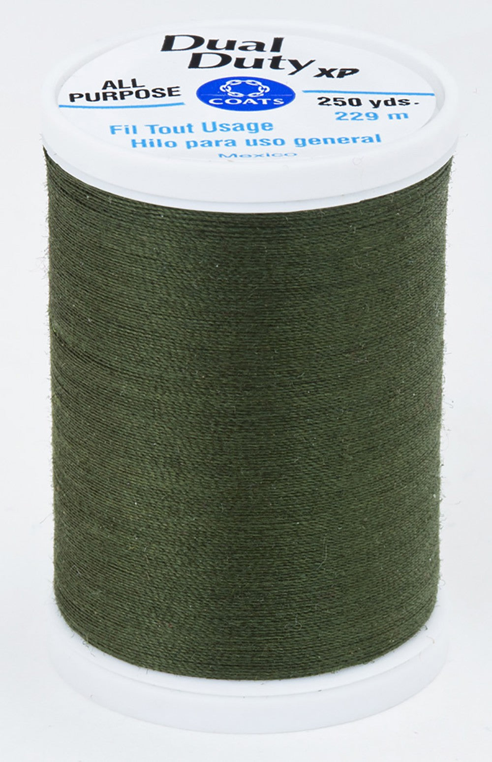 Dual Duty XP Polyester Thread 250yds Spinach