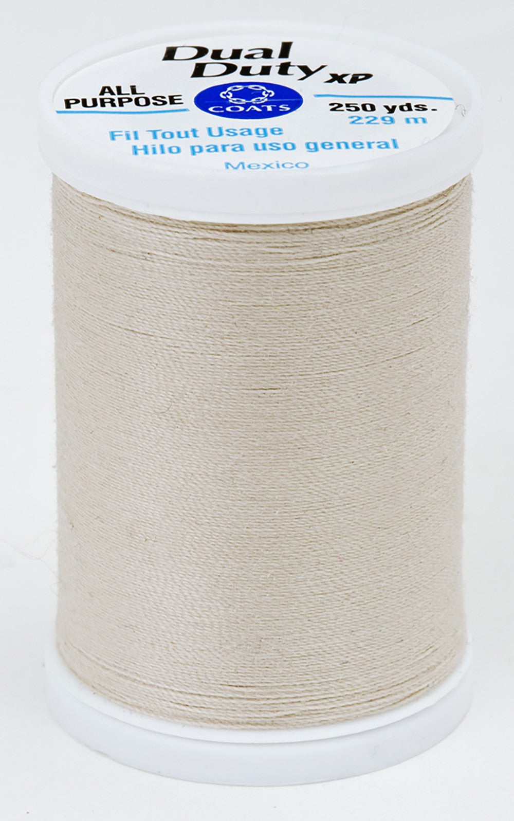 Dual Duty XP Polyester Thread 250yds Ecru