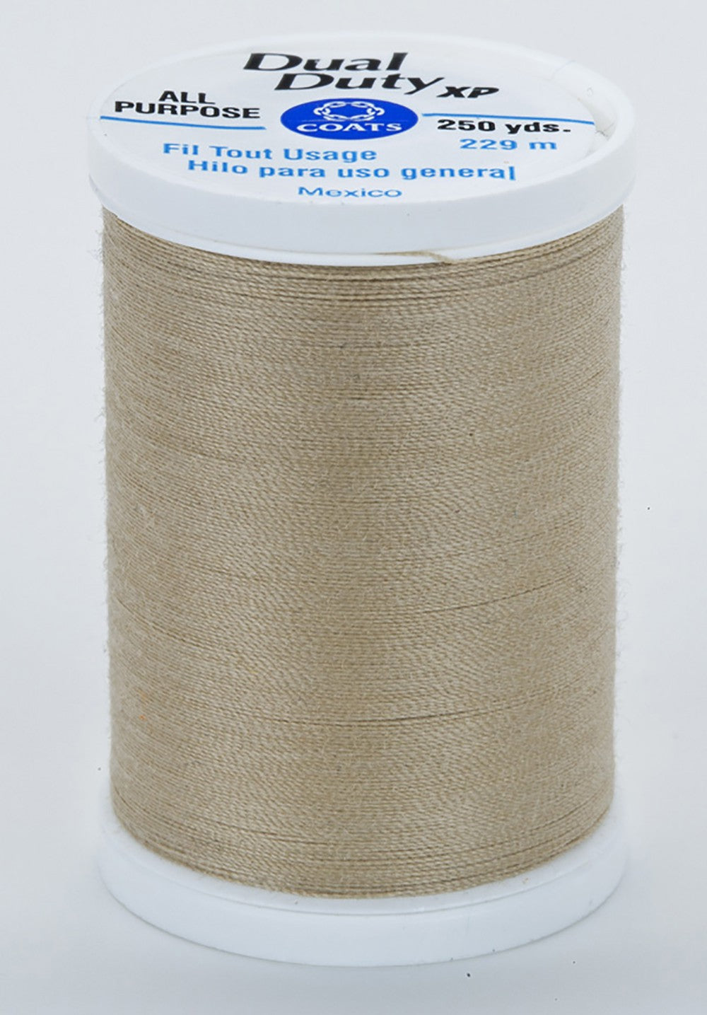 Dual Duty XP Polyester Thread 250yds Beige