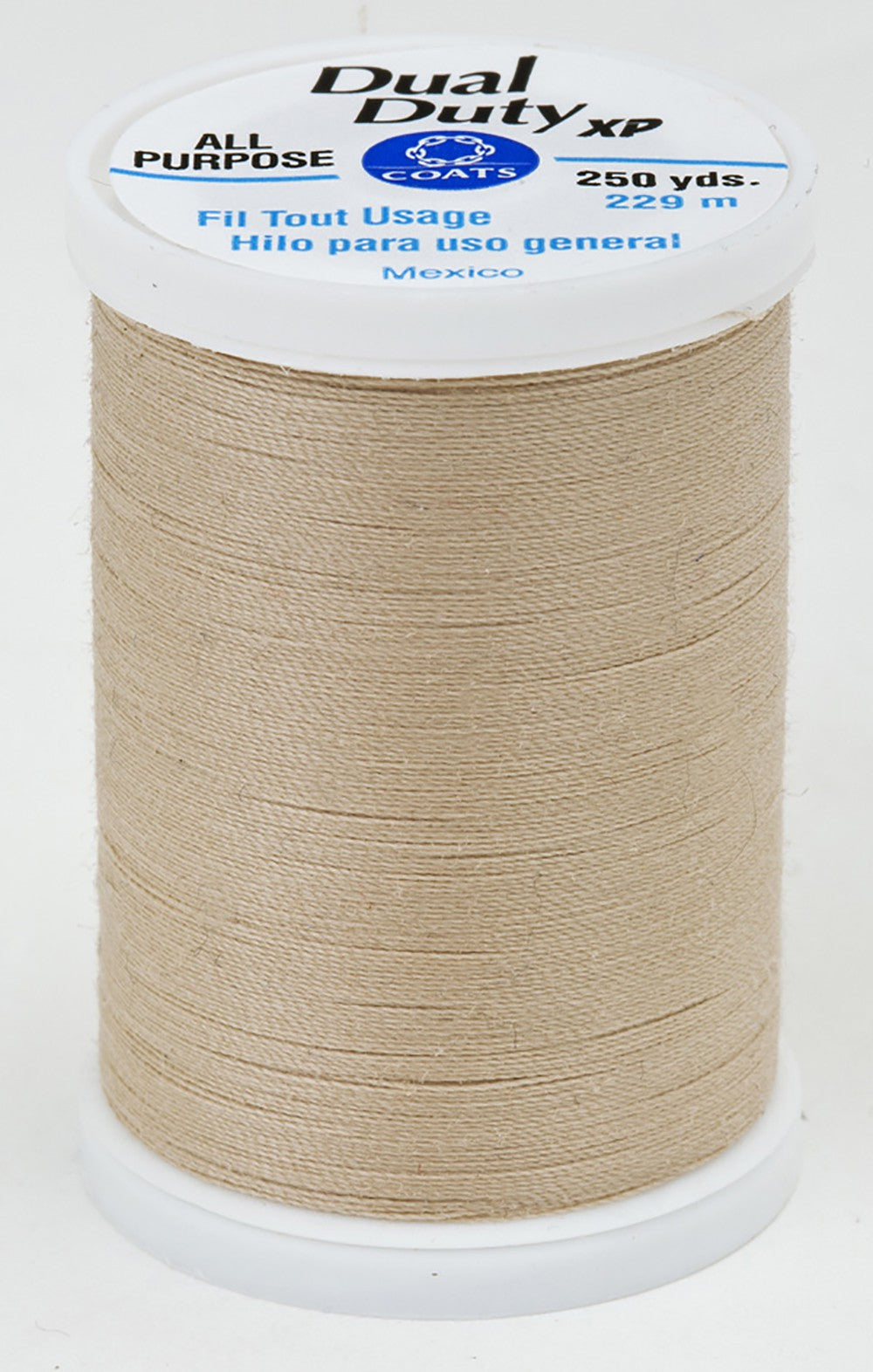 Dual Duty XP Polyester Thread 250yds Buff