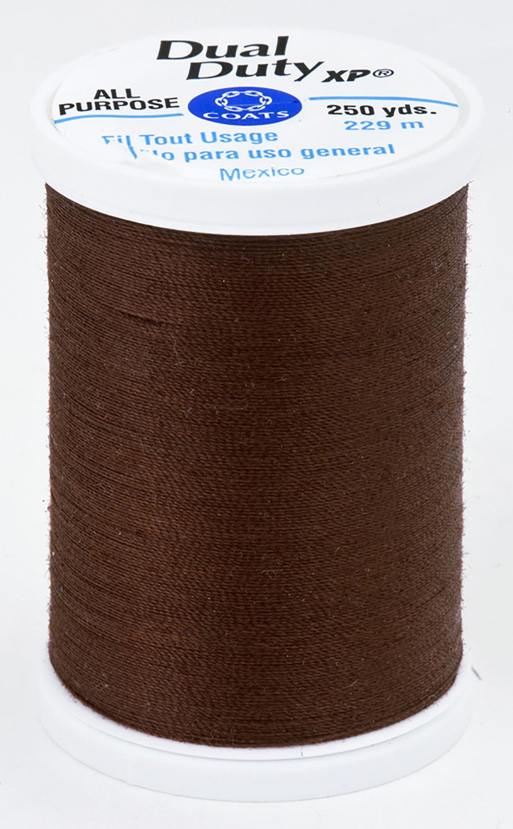 Dual Duty XP Polyester Thread 250yds Dark Brown