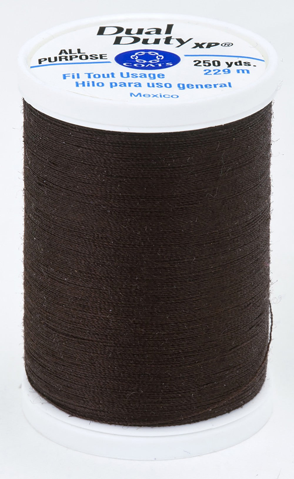 Dual Duty XP Polyester Thread 250yds Chona Brown