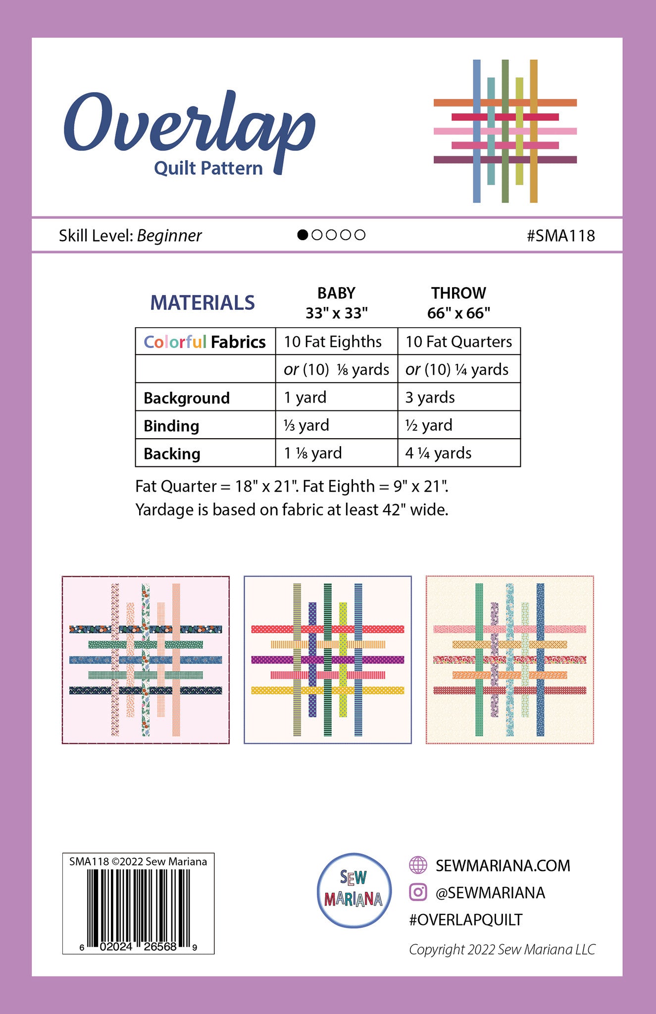 SMA 118 Overlap