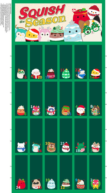 SQ1046-76 || Squish the Season || Calendar Panel