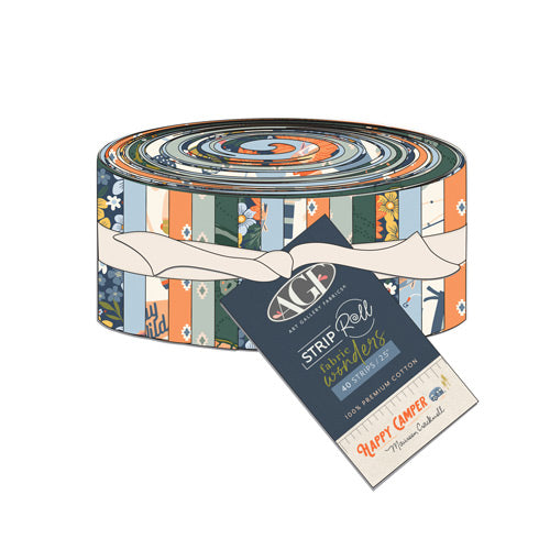 SRW-HPC - Happy Camper - Strip Roll Fabric Wonders