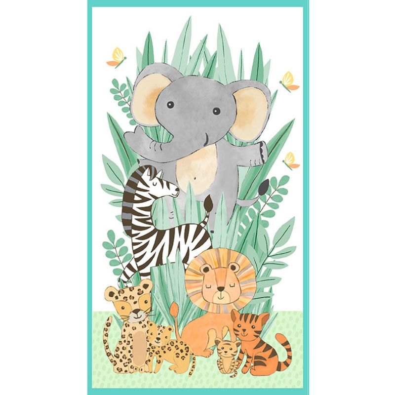 3073 42026 198 || Safari Snuggles || Large Panel Multi
