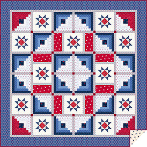 Americana Quilt Kit Featuring Salute
