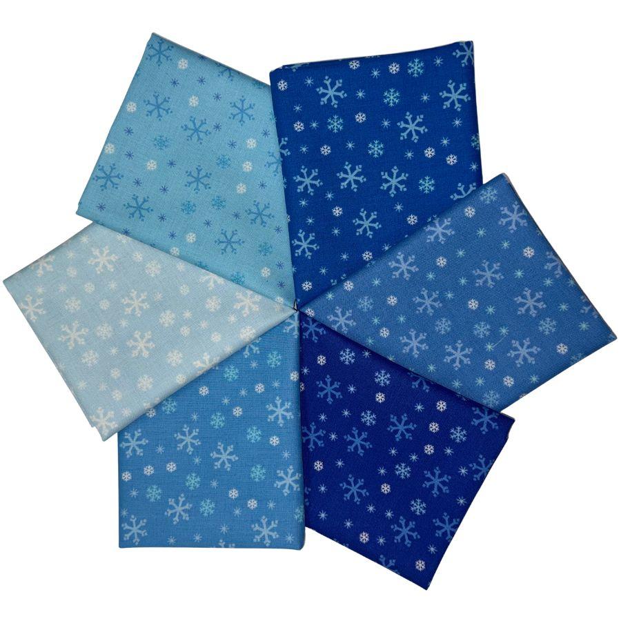 Snowflakes 6 Half Yard Mini Pack