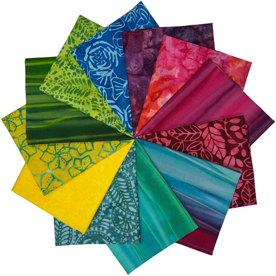 Sunburst Batiks Fat Stack