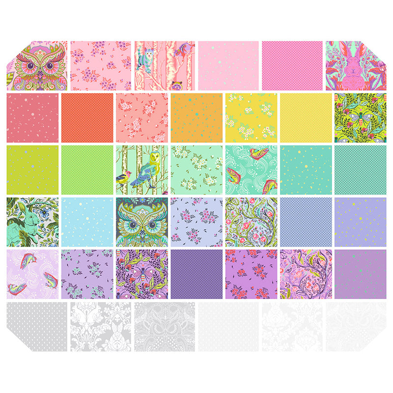 Full Moon Forest II & Tula Pink True Colors 2025 - Half Yard Bundle