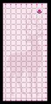 Tula Pink 8.5in x 18.5in Non Slip Deer Ruler