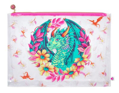 Tula Pink Dragon Ball She Large Project Bag – 13" x 17½" – Legendary Collection
