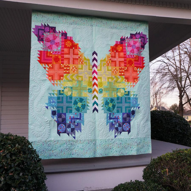 Butterfly Quilt Kit - Tula Pink