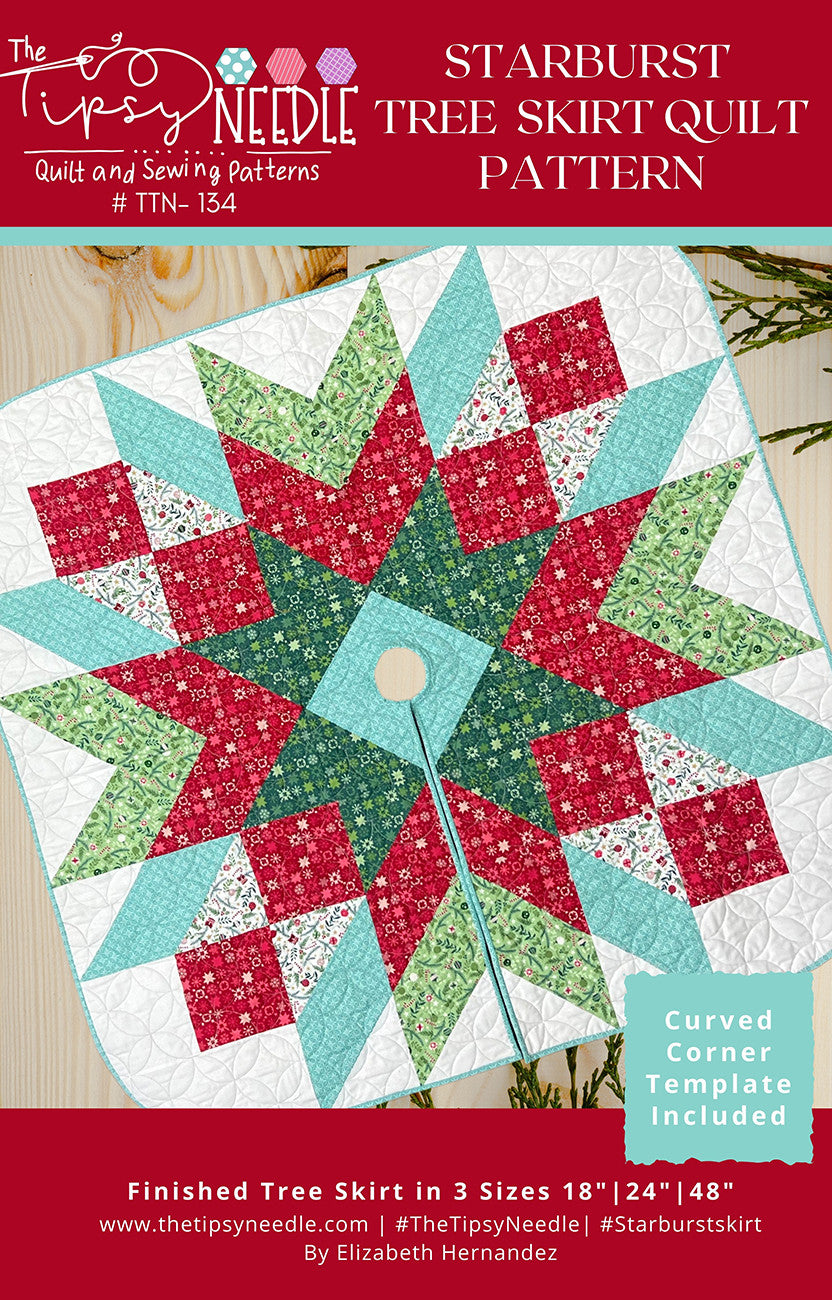 Starburst Christmas Tree Skirt