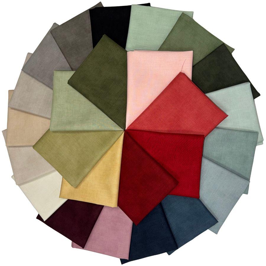 3 Sisters Solids 25 Fat Quarter Bundle