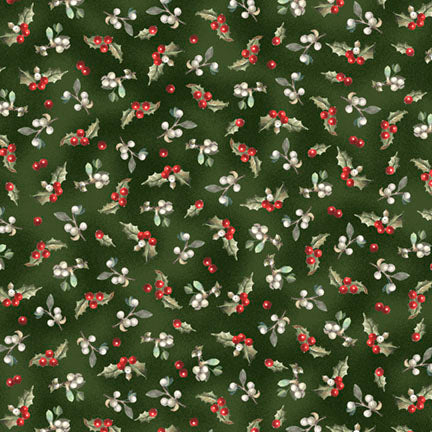 Winter Song | Tossed Holly and Berries | WISO06232G