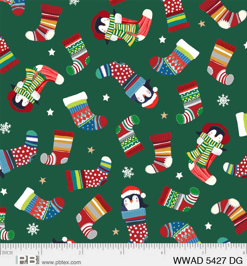 Winter Waddles || Tossed Stockings || WWAD 5427 DG