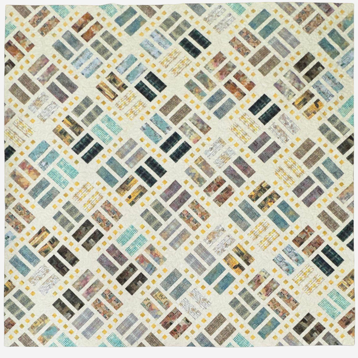 Weavers Cottage Quilt Kit featuring One Layer Away