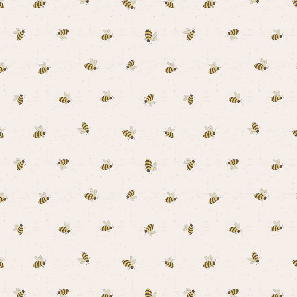 Happy Day Farm - Y3564-11 Light Khaki - Bees