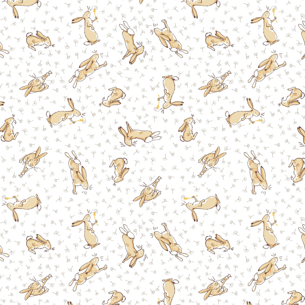 Guess How Much I Love You 2024 - Y4247-1 White - Tossed Bunnies
