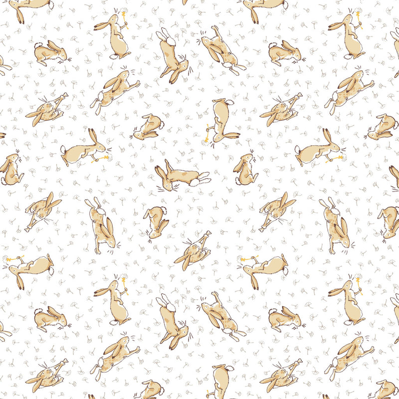 Guess How Much I Love You 2024 - Y4247-1 White - Tossed Bunnies