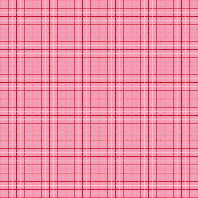 Hello Spring - Y4279-42 Pink - Plaid